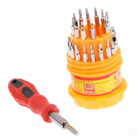 Set surubelnite multifunctionale de precizie 31in1, carcasa depozitare tip butoias [2]