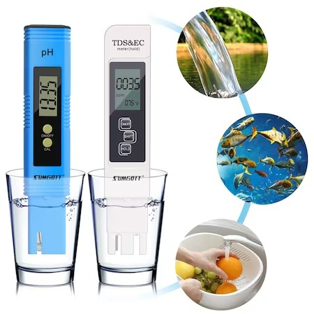 Set testare profesionala calitate apa 4in1,TDS,EC,PH si temperatura [4]