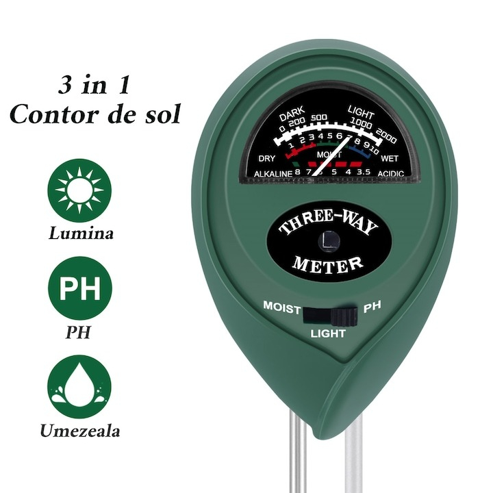 Set testere de calitate apa si sol, verificare digitala de inalta precizie a pH si TDS, puritate/temperatura [3]