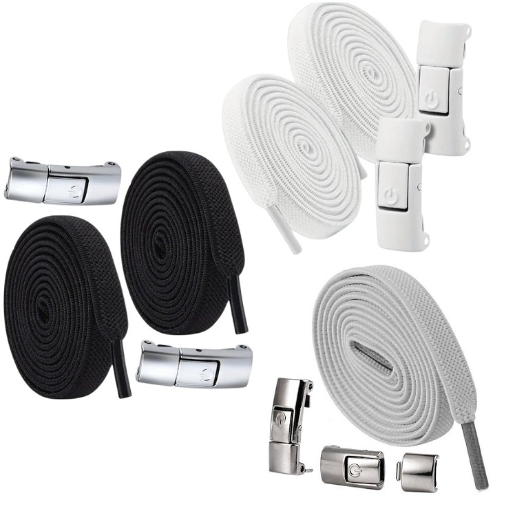 Sireturi elastice pentru incaltaminte sport, cu inchidere magnetica fara legare – Sistem rapid, confortabil si sigur pentru pantofi moderni [1]