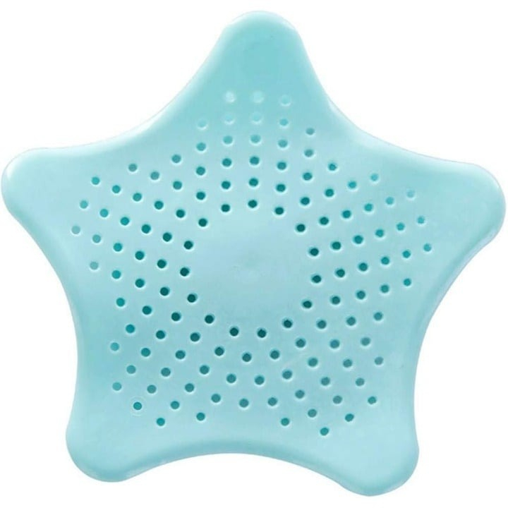 Sită protecție scurgere cu ventuze din silicon pentru chiuvetă, cadă, duș și sifon, 15 x 15 cm – filtru anti-murdărie și păr [5]