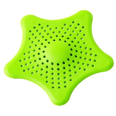 Sita Protectie Scurgere cu Ventuze din Silicon pentru Chiuveta Cada Dus Sifon 15 x 15 cm - Verde [4]