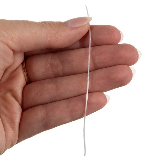 Snur transparent pentru confectionarea bratarilor, elastic, 40 m, grosime 1 mm [6]