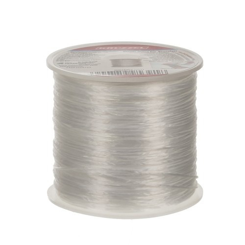 Snur transparent pentru confectionarea bratarilor, elastic, 40 m, grosime 1 mm