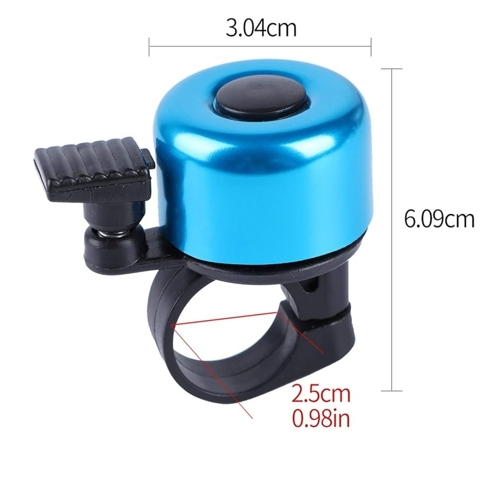 Sonerie de bicicleta, neagra, universala, mini [4]