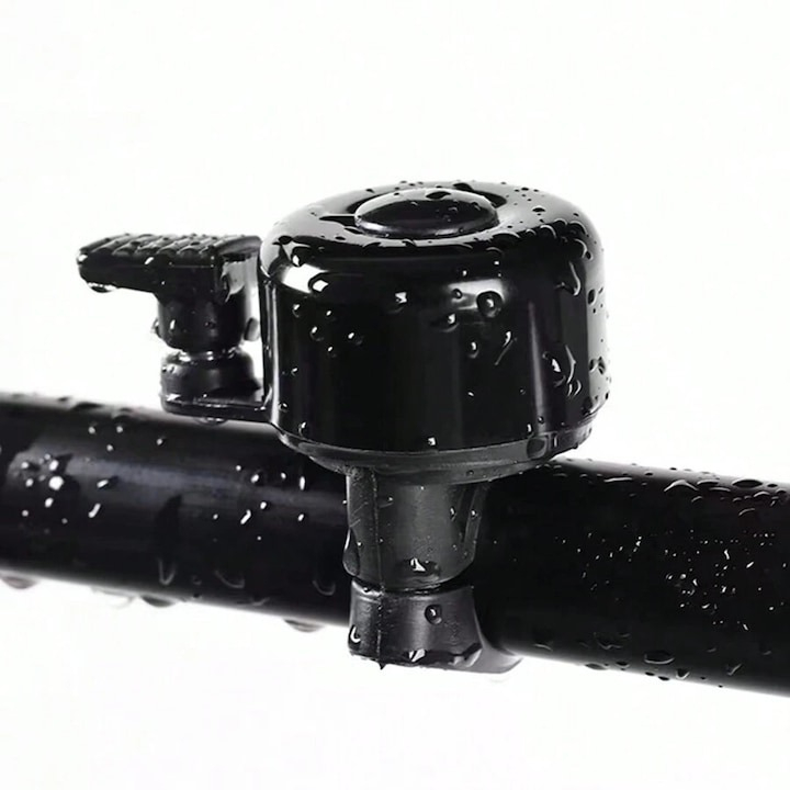 Sonerie de bicicleta, neagra, universala, mini [2]