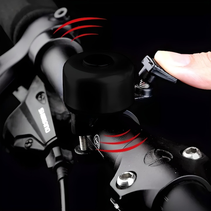 Sonerie din aluminiu pentru bicicleta – compacta, usoara si foarte puternica [4]