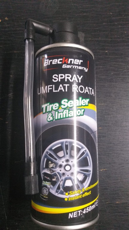 Spray pentru umflat roti, reparatii fisuri anvelope, silicon, 450 ml [4]