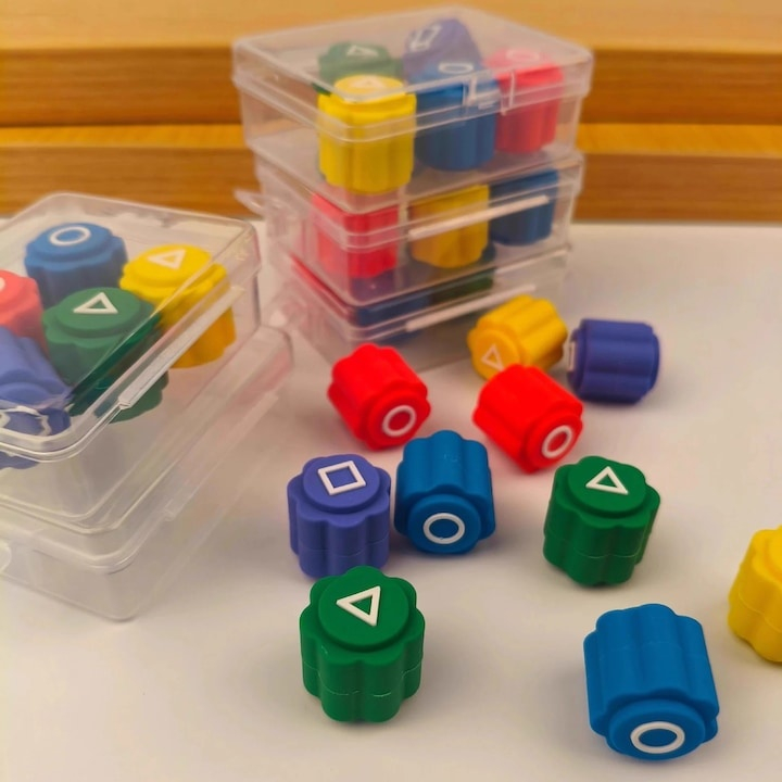 Squid Game Gonggi, Jocul Calamarului, 5 piese si 1 cutie [5]