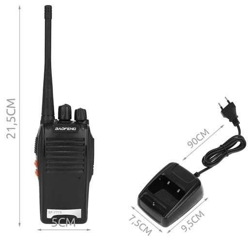 Statii emisie receptie, raza actiune 6 km, casti, reincarcabila 1500mAh [3]
