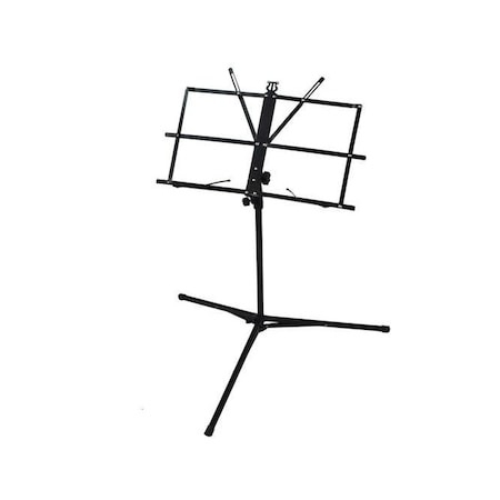 Stativ reglabil 65-123 cm, pentru partituri cu husa inclusa - Negru [3]