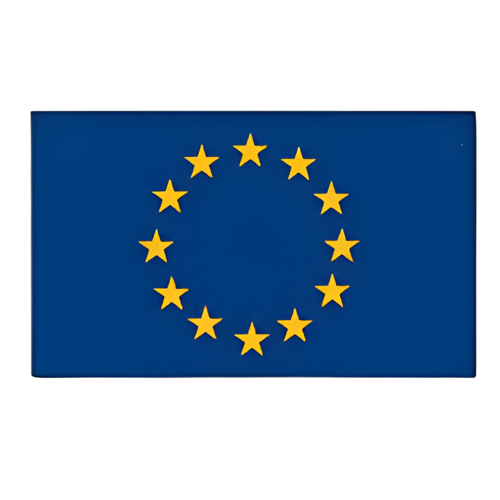 Steag Uniunea Europeana 90 x 150 cm, poliester 100%, 117 g/mp, rezistent la intemperii, cu sistem de prindere pentru catarg si exterior [5]