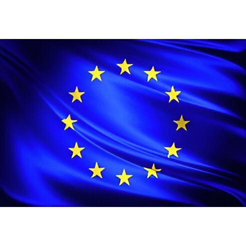 Steag Uniunea Europeana 90 x 150 cm, poliester 100%, 117 g/mp, rezistent la intemperii, cu sistem de prindere pentru catarg si exterior [3]