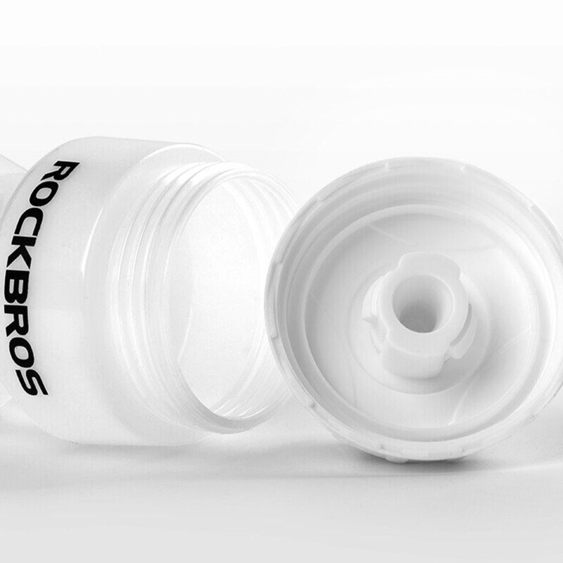 Sticla de apa pentru bicicleta, 600 ml, 20 cm, compatibila cu suporturi de dimensiune standard, gri [5]