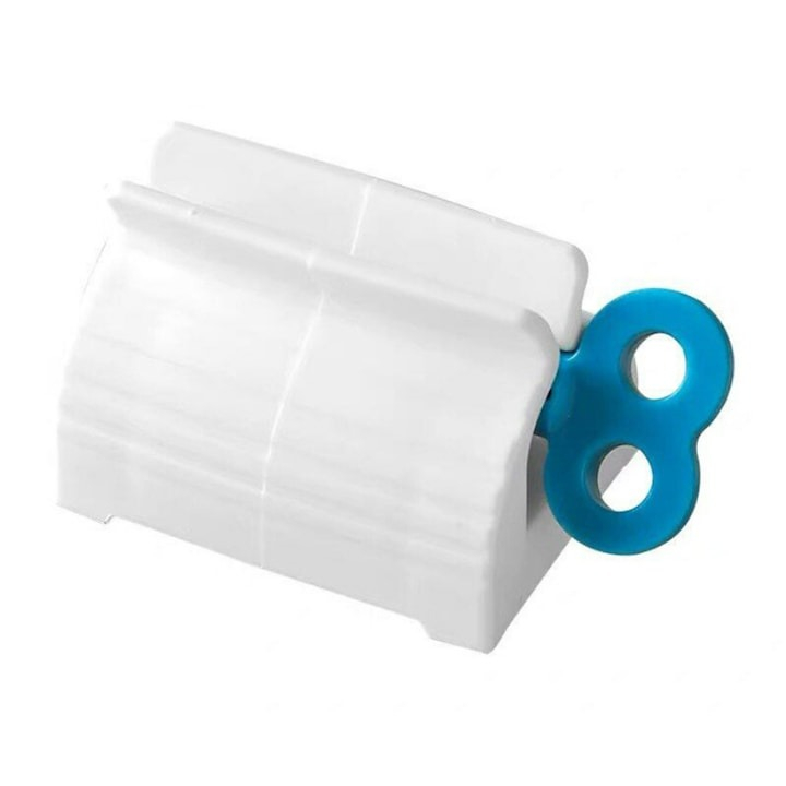 Dispozitiv manual pentru stors pasta de dinti, vopsea, produse cosmetice, plastic, 5.5 x 4 cm, albastru [17]