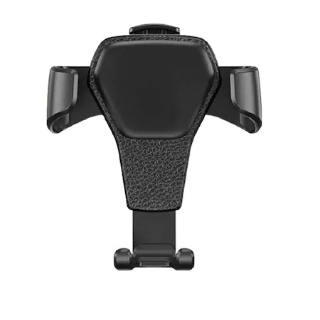 Suport auto pentru telefon, ADM, fixare pe grila de ventilatie, universal - Negru [5]