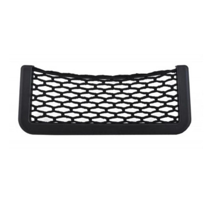 Suport auto tip buzunar, 15 x 8 cm, universal, negru [5]