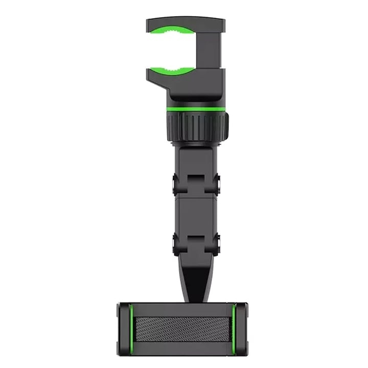 Suport auto universal pentru telefon, prindere pe oglinda retrovizoare, latime reglabila 5–10 cm, cap rotativ 360°, dimensiuni 14.6x5.5x2.6 cm – siguranta si confort la volan [4]
