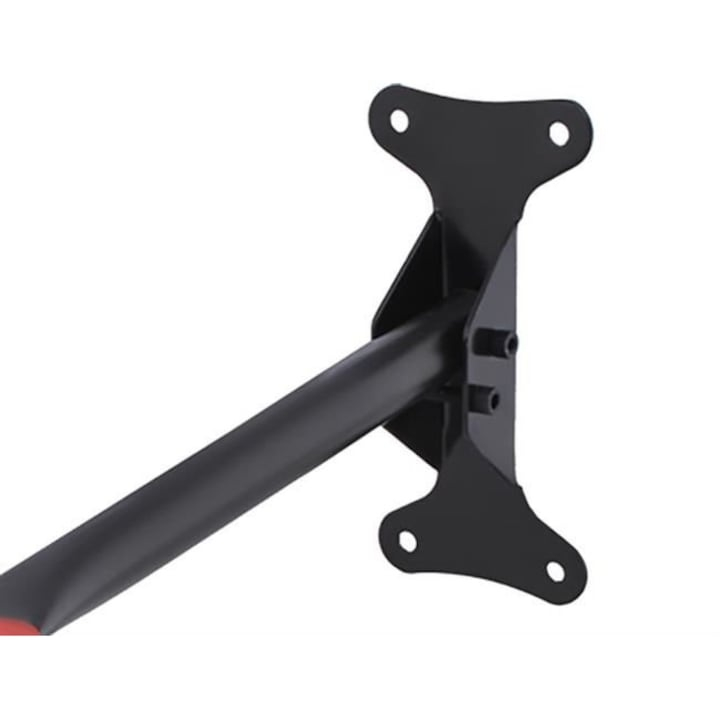 Suport bicicleta de perete din metal, carlig cauciucat, montare cu ancore, pentru 1 bicicleta [6]