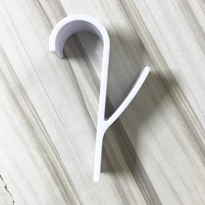 Suport de prosoape si haine, pentru calorifer, plastic, 9.8 cm, alb [3]