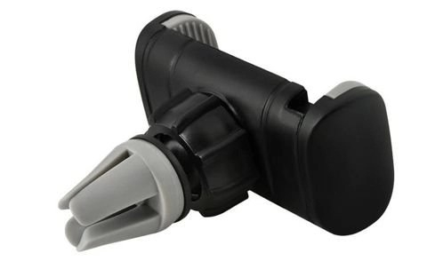 Suport auto de telefon, prindere pe grila de ventilatie - Negru/Gri [4]