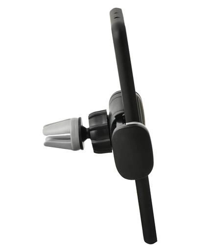Suport auto de telefon, prindere pe grila de ventilatie - Negru/Gri [2]