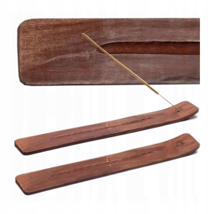 Suport din lemn pentru betisoare parfumate, handmade, suport cenusa pentru aromaterapie si meditatie [3]