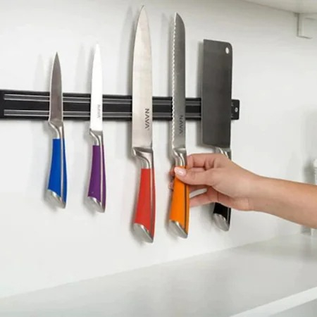 Suport magnetic de bucatarie lungime 50 cm pentru cutite si diverse [3]