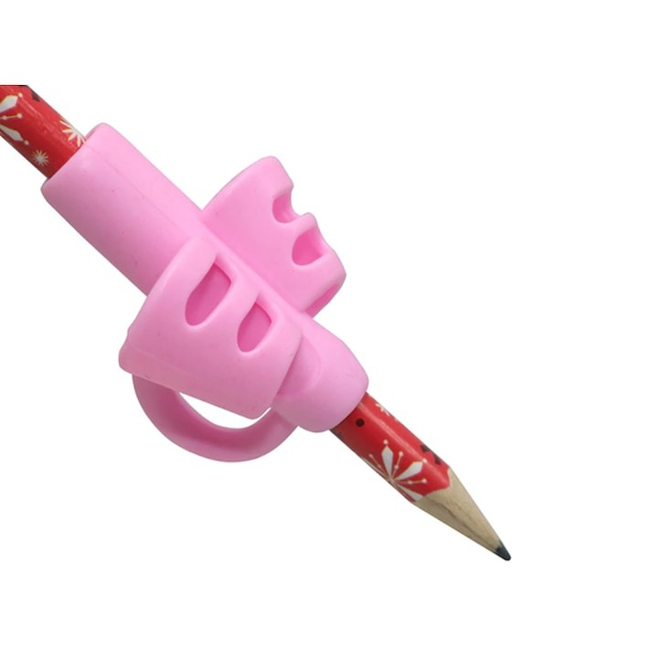 Suport pentru corectarea pozitiei de scris, material TPR, roz [2]