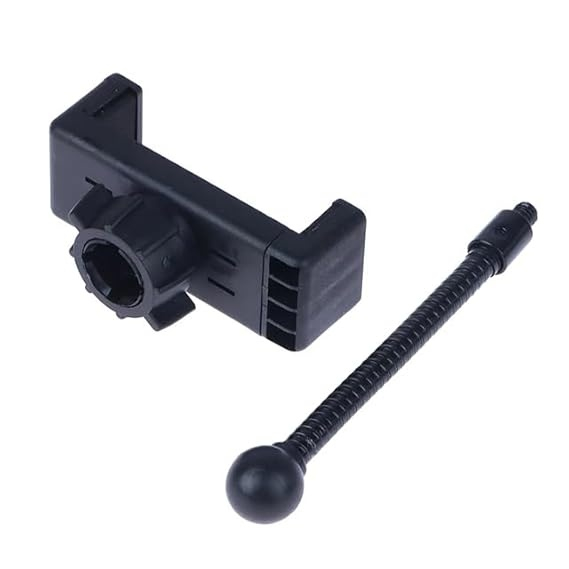 Suport pliabil pentru telefon, hands-free cu clema si montare cu surub 1/4, compatibil smartphone si lumina LED pentru streaming si filmari [2]