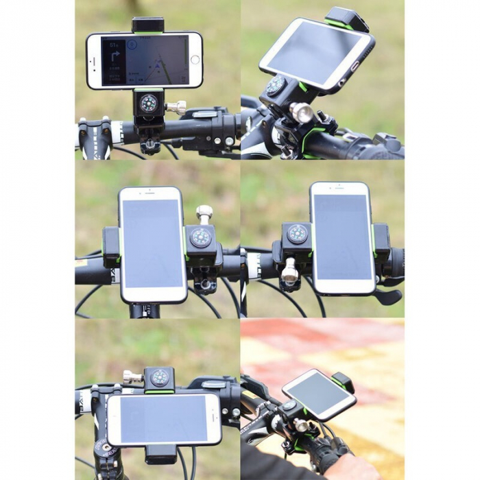 Suport telefon universal Guider,prindere pe ghidon,bicicleta,motocicleta,ATV [2]