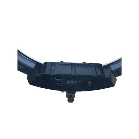 Lampa circulara LED 56 cm diametru, trepied reglabil 200 cm + 3x suport telefon [4]