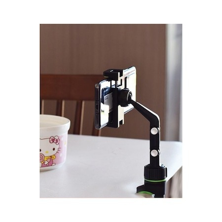 Suport universal de telefon pentru masina, rotativ 360 grade, pentru oglinda retrovizoare [5]