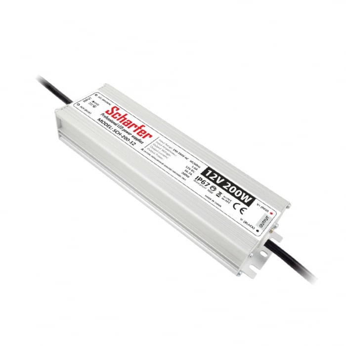 Sursa de alimentare LED Profesionala 12V 200W SCHARFER