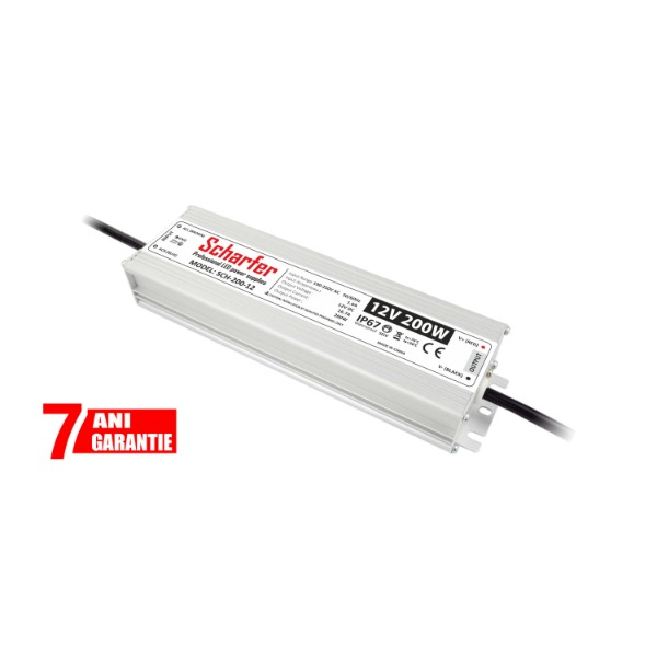 Sursă de alimentare LED Profesională 12V 200W SCHARFER [3]