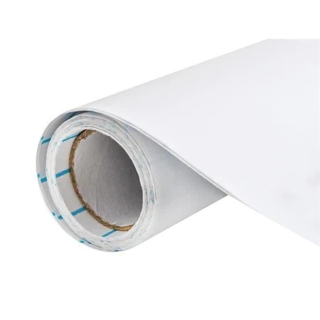 Tabla de scris pentru copii, tip autocolant Alb pentru perete 45x200 cm,4 markere [2]