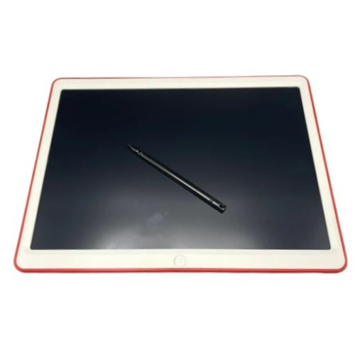 Tableta grafica de desenat pentru copii,color de 15 inch diagonala, cu buton de stergere si creion - Roz [2]