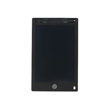 Tableta grafica de desenat pentru copii de 8.5 inch diagonala, cu buton de stergere si creion - Alb [2]