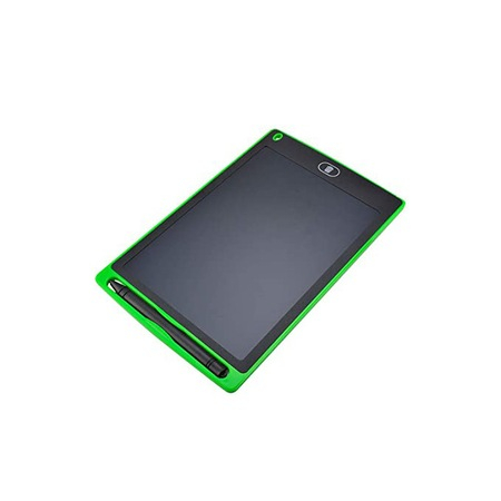Tableta grafica de desenat pentru copii de 8.5 inch diagonala, cu buton de stergere si creion - Verde [4]