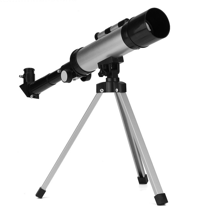 Telescop astronomic pentru copii, putere 180x, 2 prisme 4, 20mm, husa inclusa, varsta recomandata 8 ani+ [2]