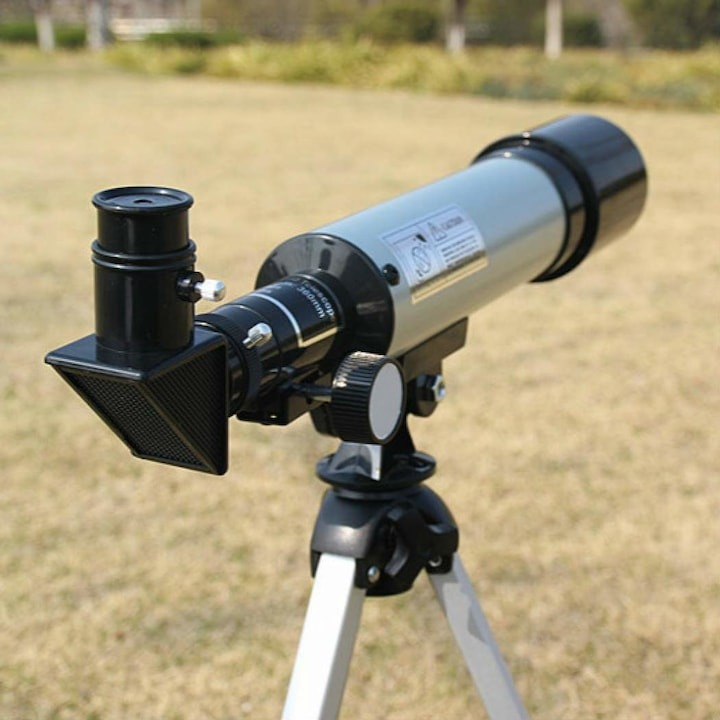 Telescop astronomic pentru copii, putere 180x, 2 prisme 4, 20mm, husa inclusa, varsta recomandata 8 ani+ [4]