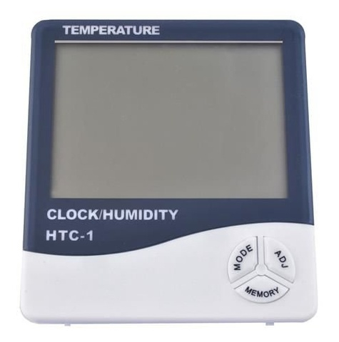 Termohigrometru digital cu ceas si memorie min/max, afisaj LCD mare, monitorizare temperatura si umiditate, 9 x 2 x 10 cm [3]