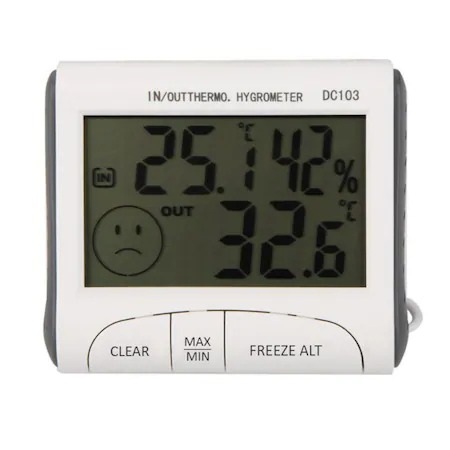 Termometru si higrometru cu sonda,model DC103,masurare -10 + 50 grade Celsius [3]