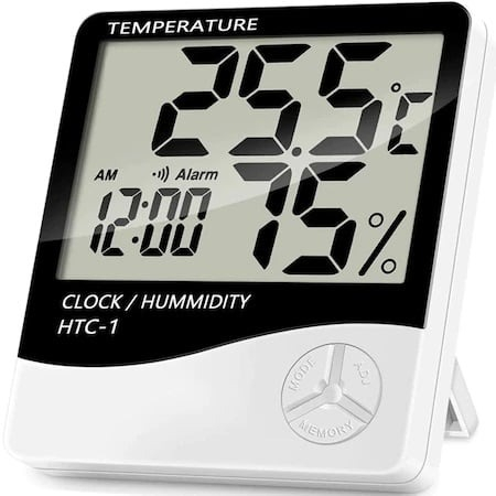 Termometru si higrometru 2in1,pentru interior, model HTC1 [2]