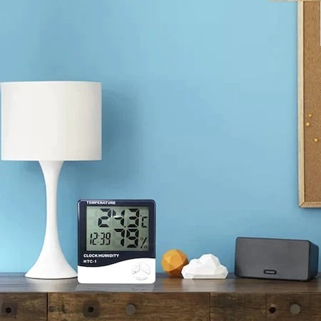 Termometru si higrometru 2in1,pentru interior, model HTC1 [5]