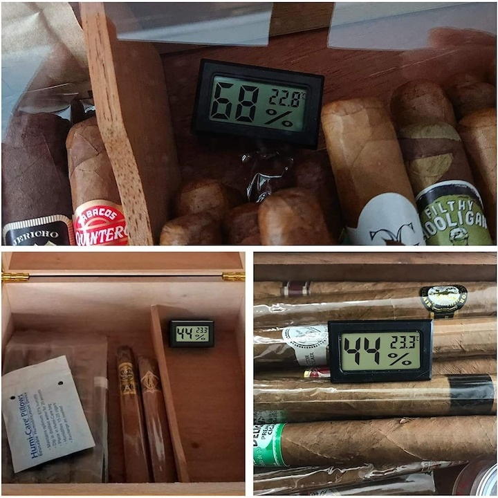 Termometru si higrometru digital, interval 10%–99% RH, precizie ±0.1°C – masurare rapida si precisa a temperaturii si umiditatii [4]