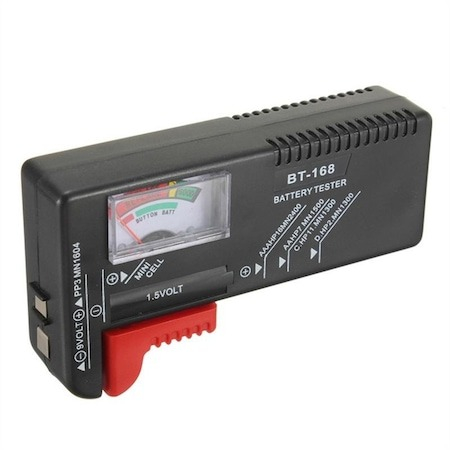 Tester analogic universal pentru baterie de la 1.5 la 9V