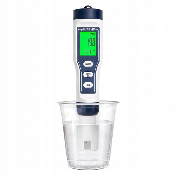 Tester apa profesional 3in1, TDS, PH si temperatura cu plicuri de calibrare incluse [3]