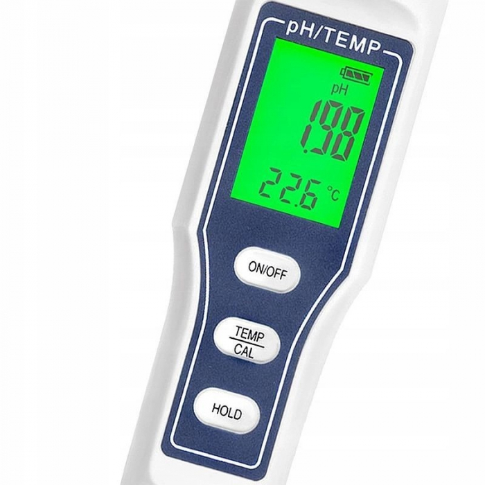 Tester apa profesional 3in1, TDS, PH si temperatura cu plicuri de calibrare incluse [8]
