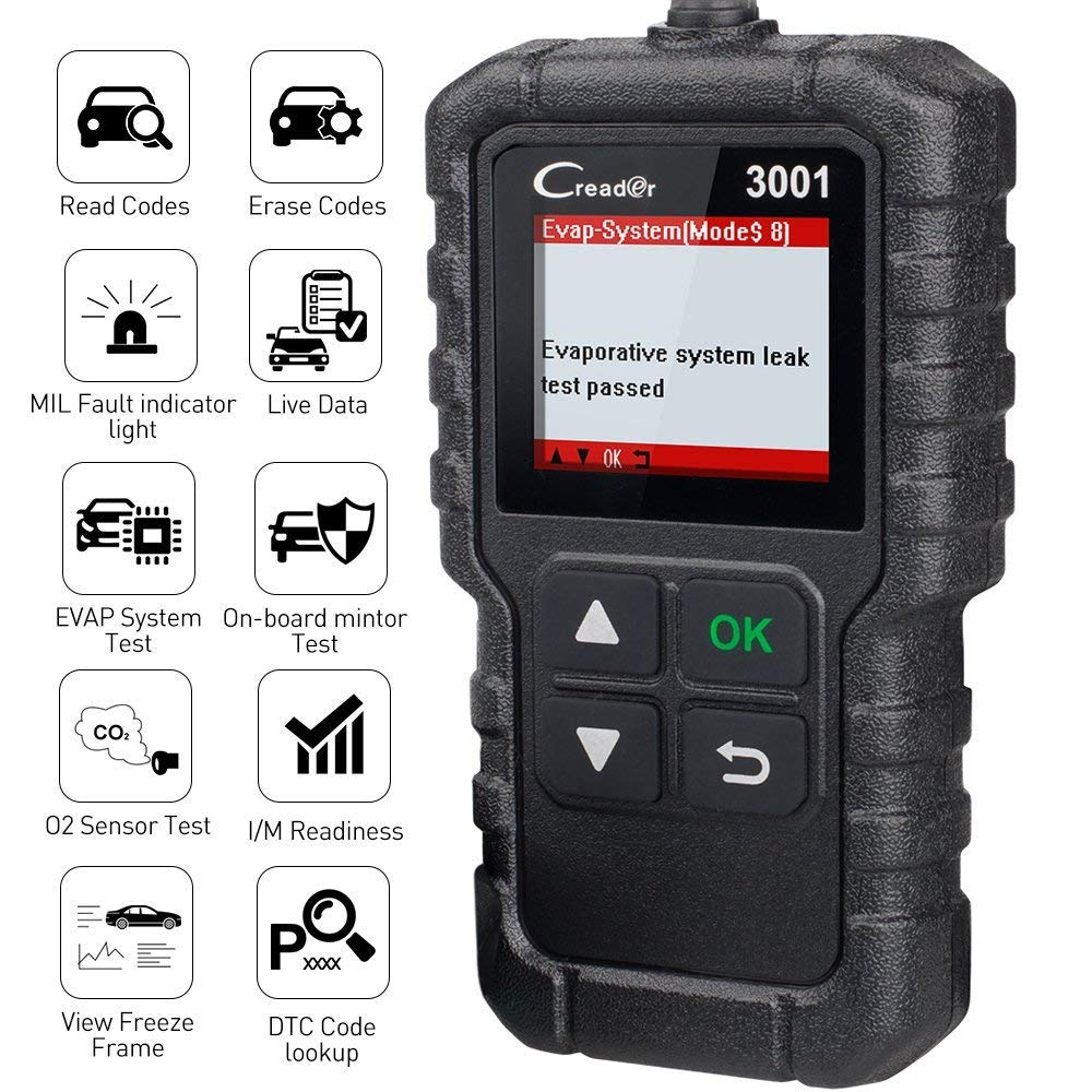 Tester auto OBD2 diagnoza motor x431 Cr3001, citire si stergere erori, ofera informatii in timp real, universal [4]